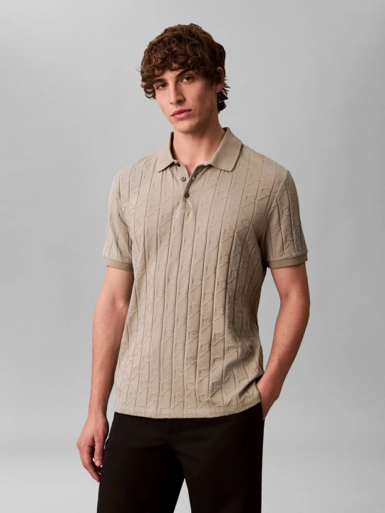 Zdjęcie produktu Calvin Klein Polo | Classic fit szary