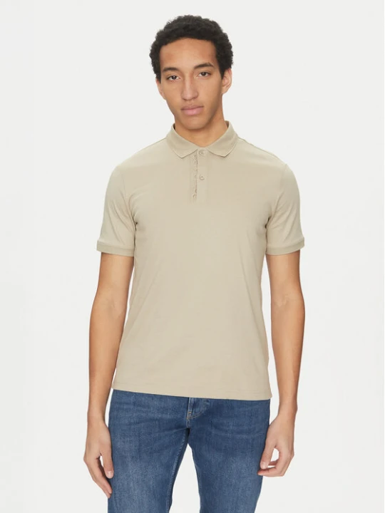 Zdjęcie produktu Calvin Klein Polo K10K114135 Szary Regular Fit