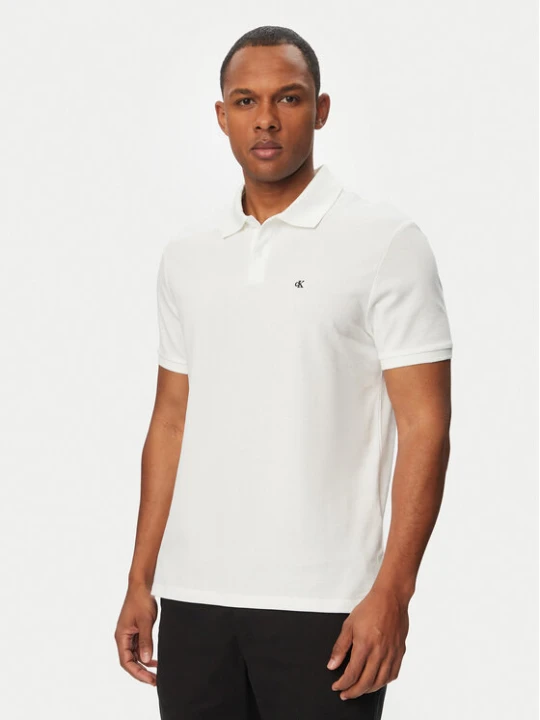 Zdjęcie produktu Calvin Klein Polo LV040EM269 Biały Regular Fit
