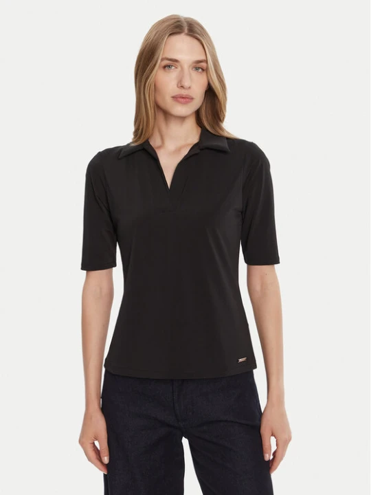 Zdjęcie produktu Calvin Klein Polo LV044C221G Czarny Slim Fit