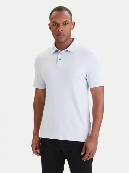 Zdjęcie produktu Calvin Klein Polo LV04LB276G Biały Regular Fit