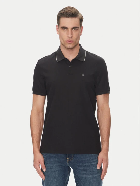 Zdjęcie produktu Calvin Klein Polo LV04LC239G Czarny Regular Fit