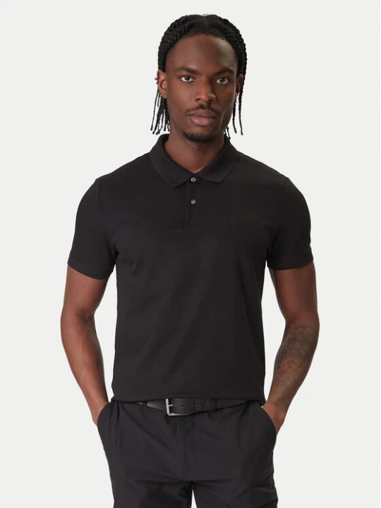Zdjęcie produktu Calvin Klein Polo LV04LC254G Czarny Slim Fit