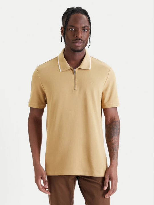 Zdjęcie produktu Calvin Klein Polo LV04LF214G Żółty Regular Fit
