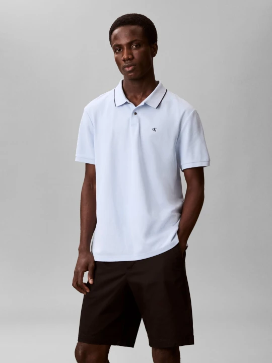 Zdjęcie produktu Calvin Klein Polo | Regular Fit błękitny