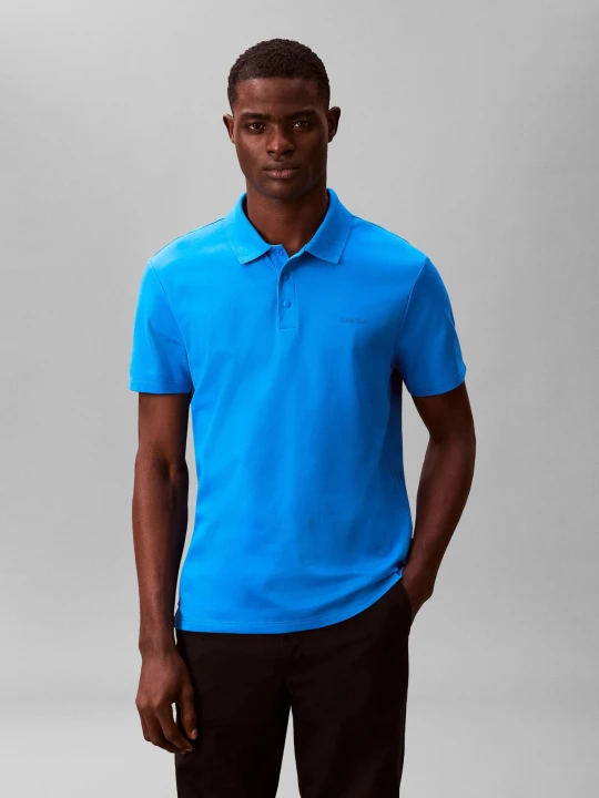 Zdjęcie produktu Calvin Klein Polo | Regular Fit niebieski