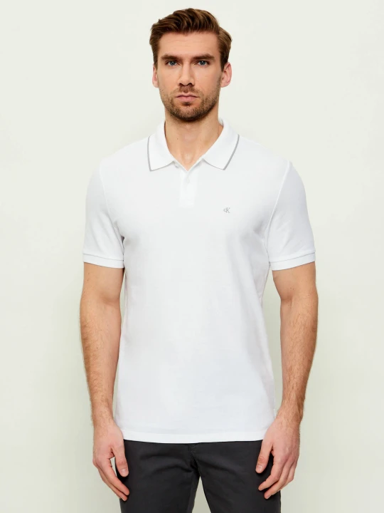 Zdjęcie produktu Calvin Klein Polo | Regular Fit biały