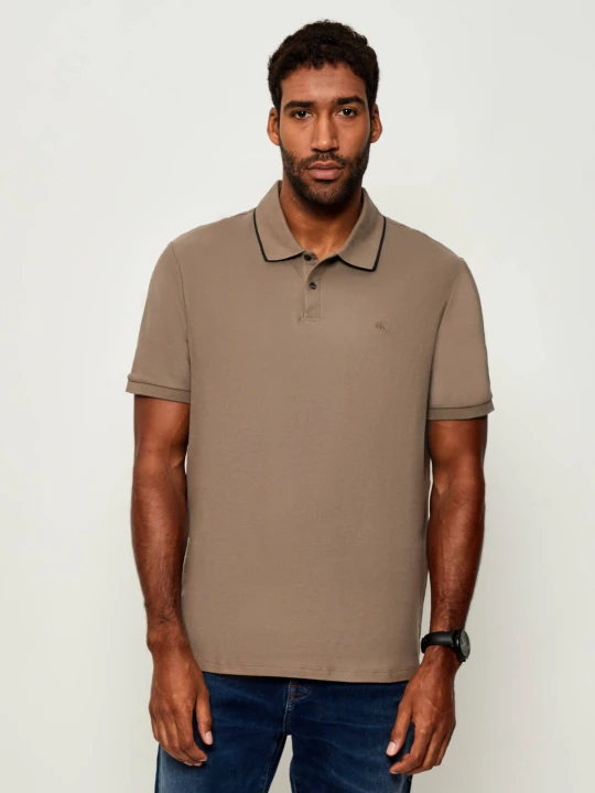 Zdjęcie produktu Calvin Klein Polo | Regular Fit brązowy