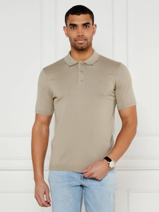 Zdjęcie produktu Calvin Klein Polo | Regular Fit beżowy