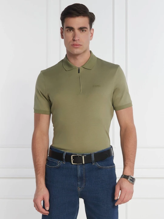Zdjęcie produktu Calvin Klein Polo | Regular Fit zielony