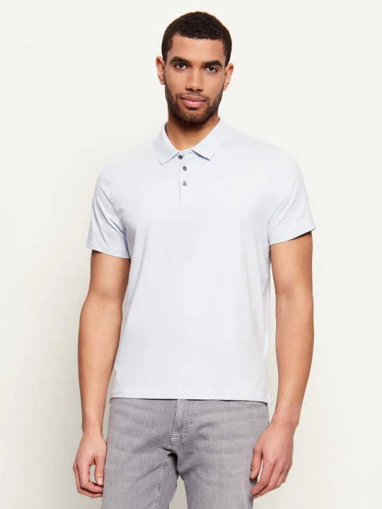 Zdjęcie produktu Calvin Klein Polo | Slim Fit | stretch błękitny