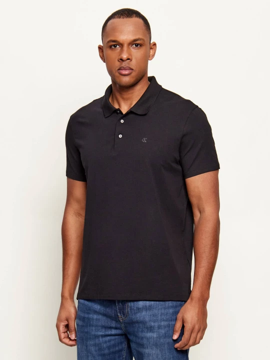 Zdjęcie produktu Calvin Klein Polo | Slim Fit | stretch czarny