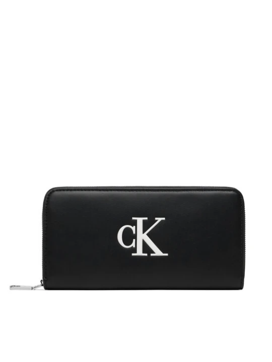 Zdjęcie produktu Calvin Klein Portfel Bold Ck Long Zip Around LV04F1077G Czarny