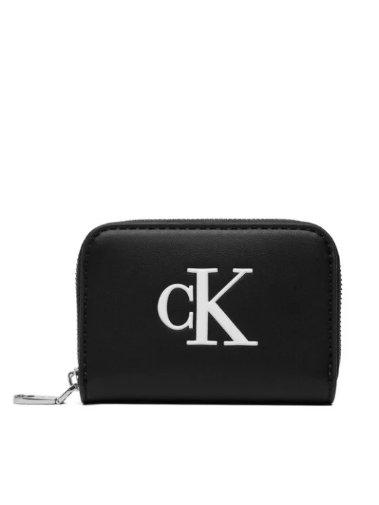 Zdjęcie produktu Calvin Klein Portfel Bold Ck Medium Zip Around LV04F1154G Czarny