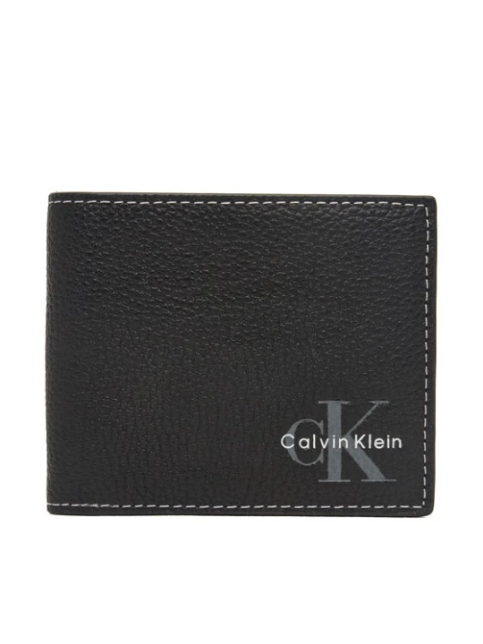 Zdjęcie produktu Calvin Klein Portfel Bold Pebble Billfold W / Coin LV04D1270G Czarny