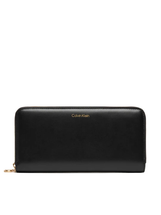 Zdjęcie produktu Calvin Klein Portfel Ck Large Zip Around LV04F1093G Czarny