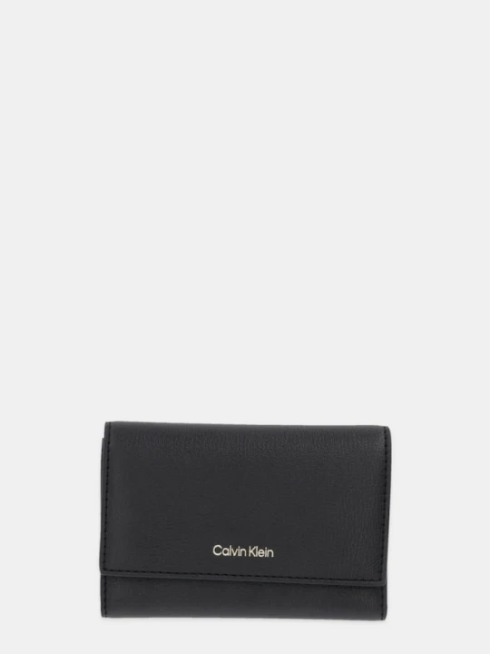 Zdjęcie produktu Calvin Klein portfel damski z imitacji skóry czarny