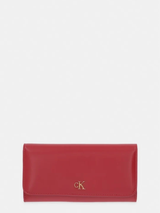 Zdjęcie produktu Calvin Klein portfel damski skórzany czerwony