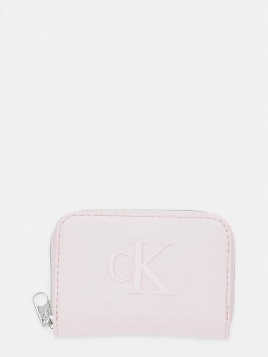 Zdjęcie produktu Calvin Klein portfel damski z imitacji skóry różowy