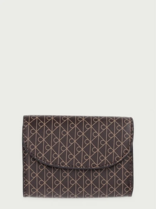 Zdjęcie produktu Calvin Klein portfel damski z imitacji skóry brązowy