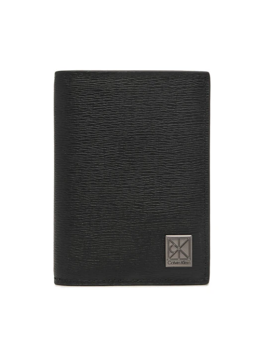Zdjęcie produktu Calvin Klein Portfel Emblem Hw N / S Billfold W / Coin LV04D1281G Czarny