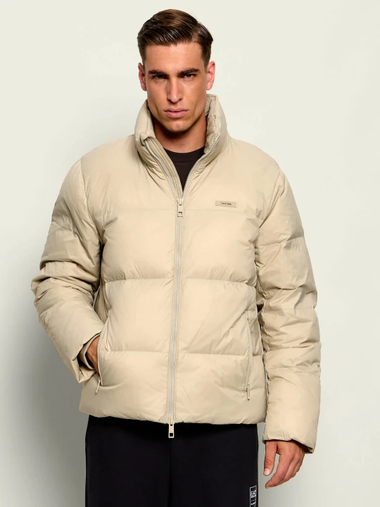 Zdjęcie produktu Calvin Klein Puchowa kurtka | Regular Fit beżowy