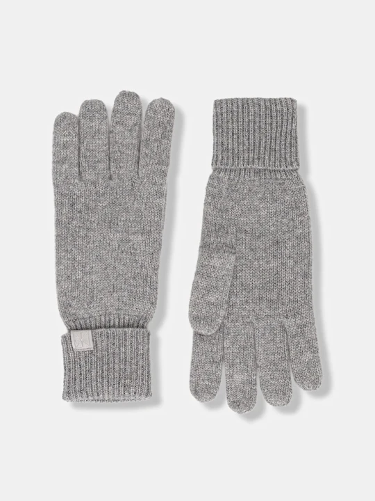 Zdjęcie produktu Calvin Klein rękawiczki kaszmirowe szary