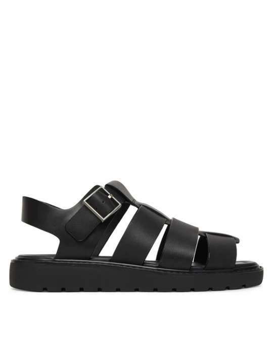 Zdjęcie produktu Calvin Klein Sandały Sq Molded Sndl Fisher Lth HW0HW02870 Czarny