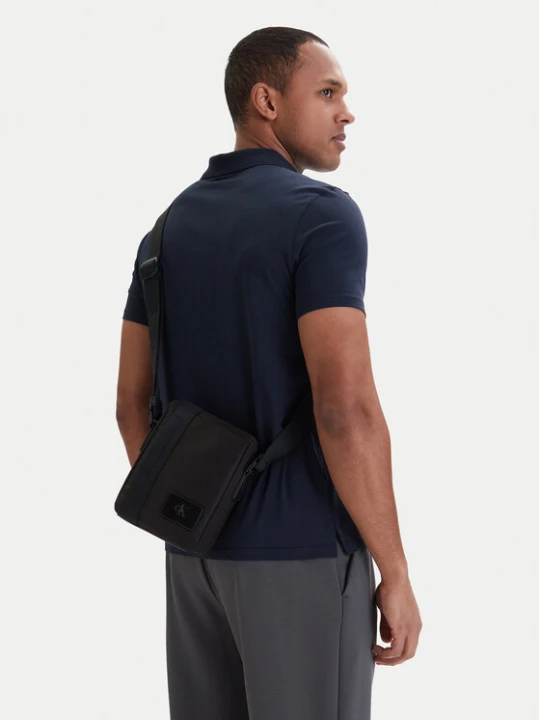 Zdjęcie produktu Calvin Klein Saszetka Canvas Mix Reporter LV04D3366G Czarny