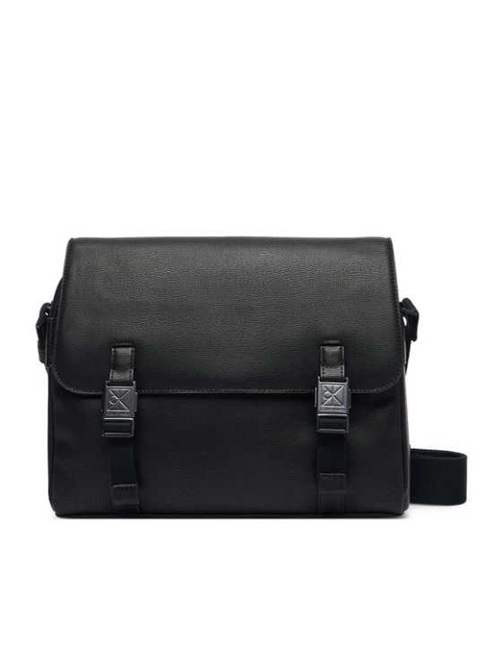 Zdjęcie produktu Calvin Klein Saszetka Emblem Hw Flap Messenger LV04D3508G Czarny