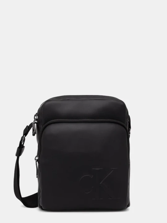 Zdjęcie produktu Calvin Klein saszetka na ramię męska z imitacji skóry czarny