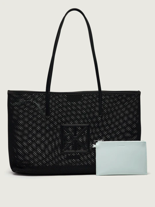 Zdjęcie produktu Calvin Klein Shopperka + saszetka czarny