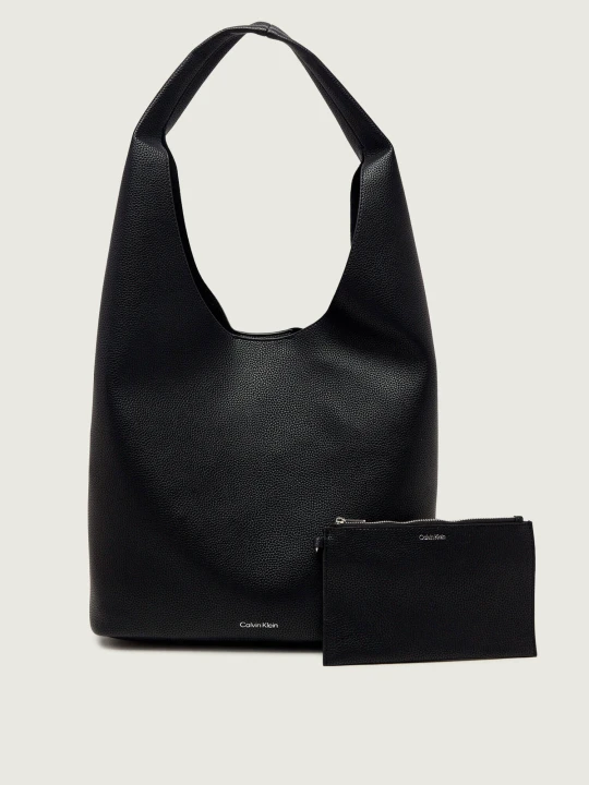 Zdjęcie produktu Calvin Klein Shopperka + saszetka czarny