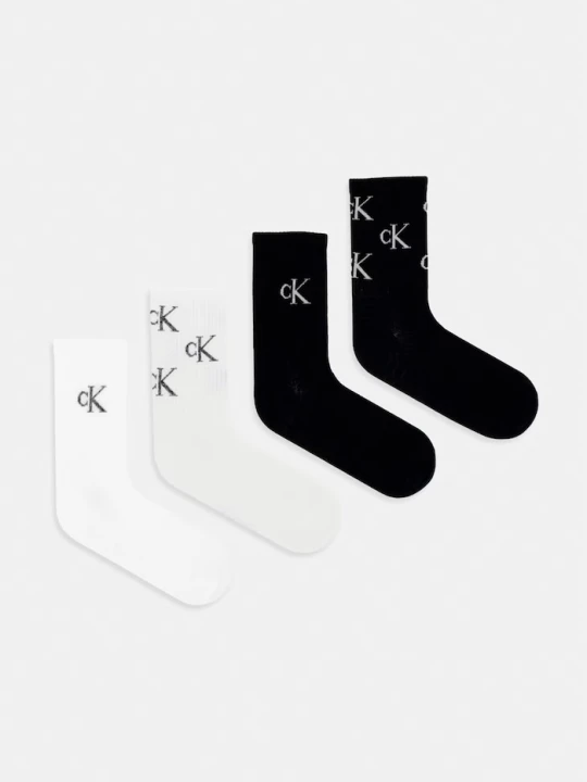 Zdjęcie produktu Calvin Klein skarpety damskie 4-pack czarny