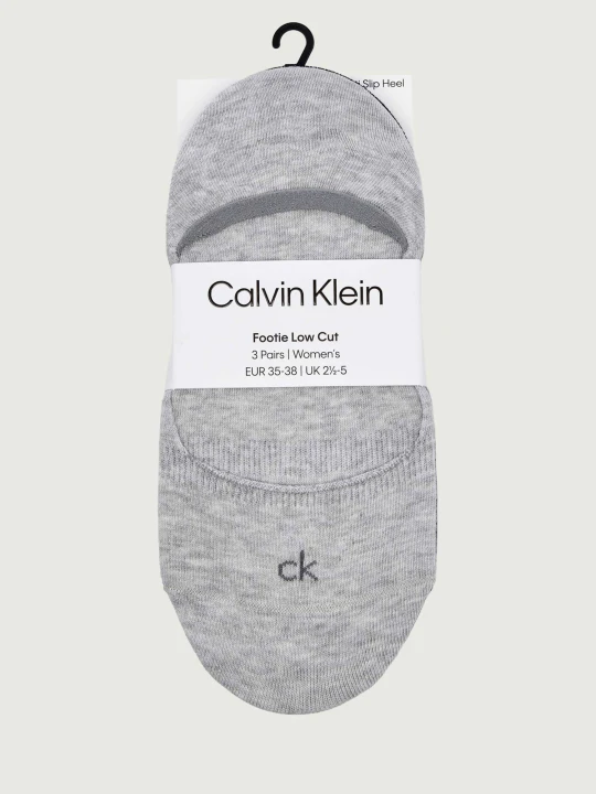 Zdjęcie produktu Calvin Klein Skarpety / stopki 3 pack szary
