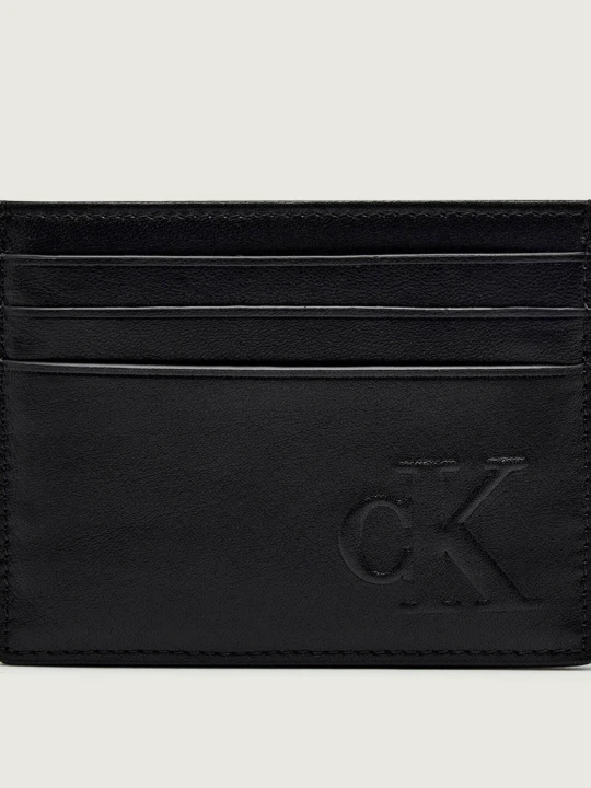 Zdjęcie produktu Calvin Klein Skórzane etui na karty czarny