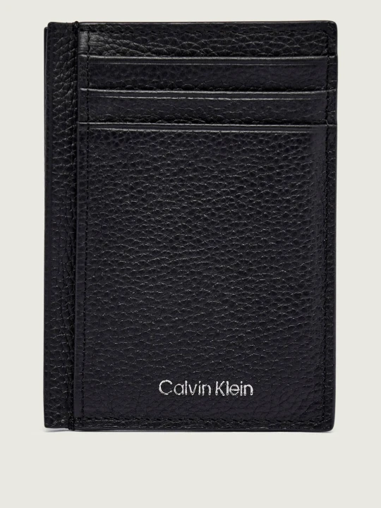 Zdjęcie produktu Calvin Klein Skórzane etui na karty czarny