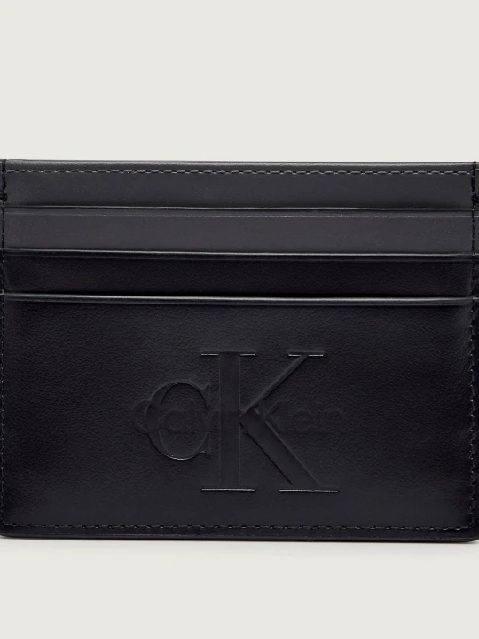 Zdjęcie produktu Calvin Klein Skórzane etui na karty czarny