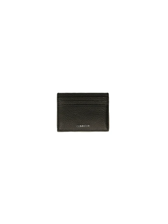 Zdjęcie produktu Calvin Klein Skórzane etui na karty czarny