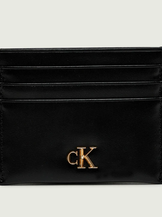 Zdjęcie produktu Calvin Klein Skórzane etui na karty czarny