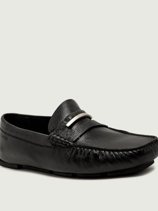 Zdjęcie produktu Calvin Klein Skórzane mokasyny DRIVER czarny