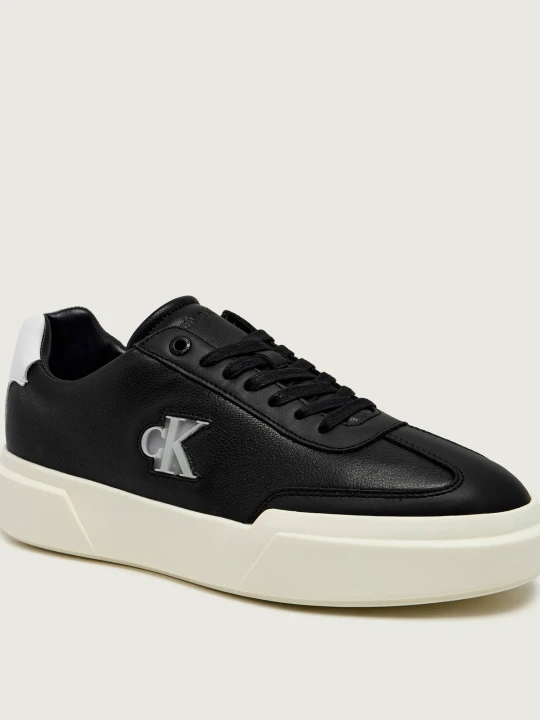 Zdjęcie produktu Calvin Klein Skórzane sneakersy czarny