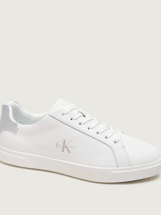 Zdjęcie produktu Calvin Klein Skórzane sneakersy biały