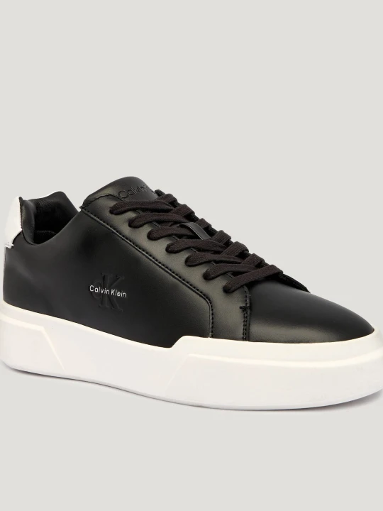 Zdjęcie produktu Calvin Klein Skórzane sneakersy czarny