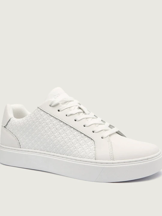 Zdjęcie produktu Calvin Klein Skórzane sneakersy biały