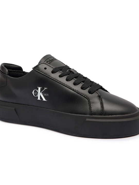 Zdjęcie produktu Calvin Klein Skórzane sneakersy czarny