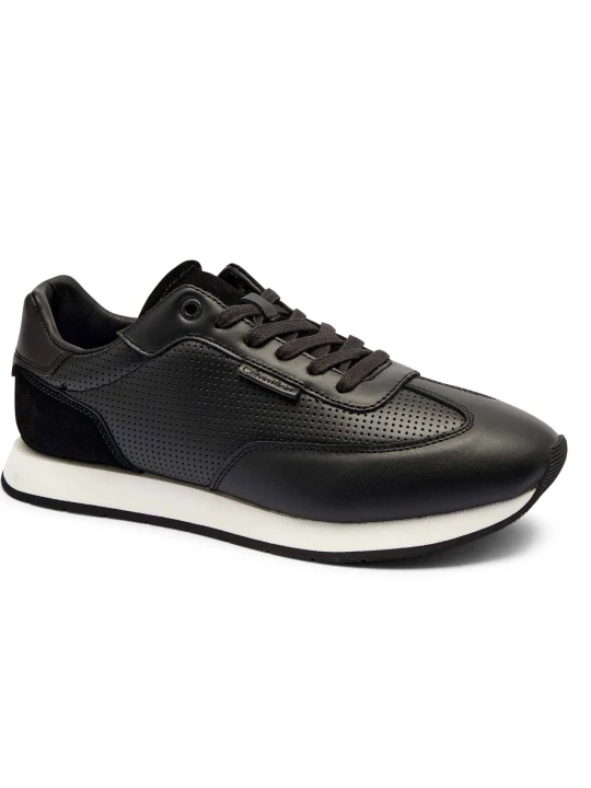 Zdjęcie produktu Calvin Klein Skórzane sneakersy czarny