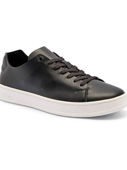 Zdjęcie produktu Calvin Klein Skórzane sneakersy czarny