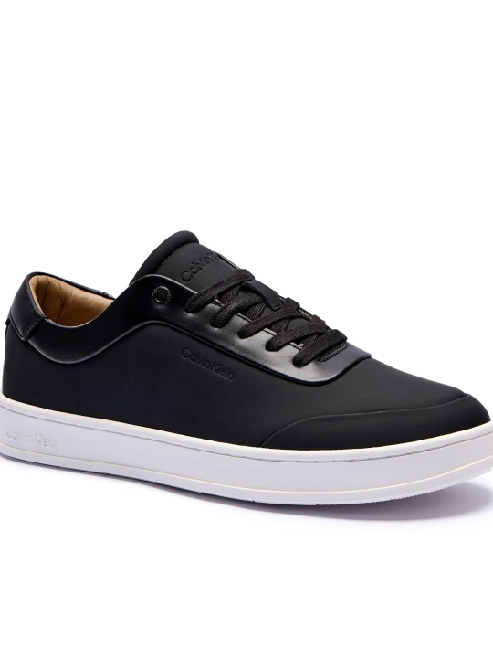 Zdjęcie produktu Calvin Klein Skórzane sneakersy czarny