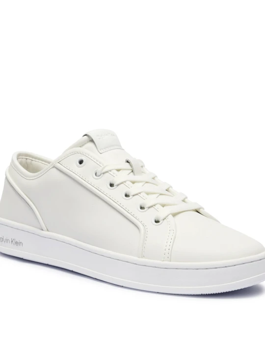 Zdjęcie produktu Calvin Klein Skórzane sneakersy biały